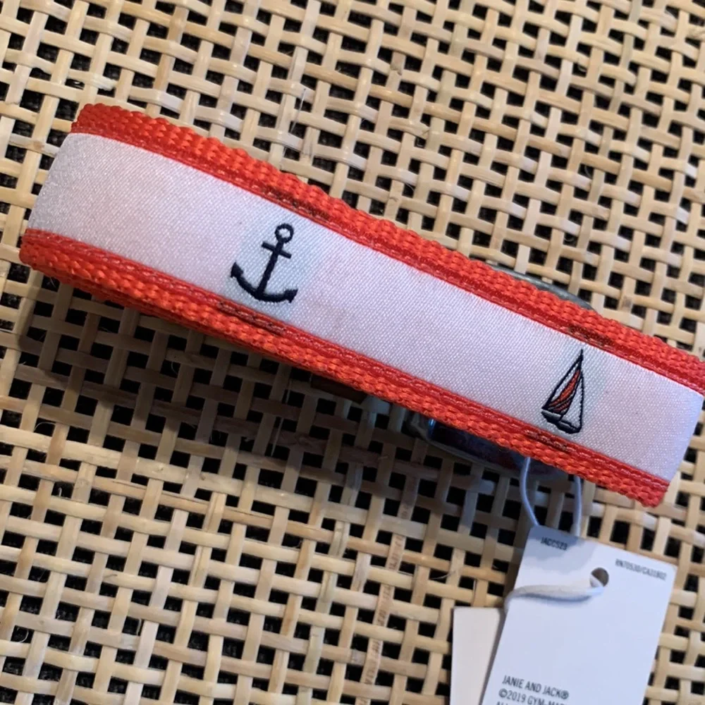 Janie and Jack Toddler Boys Nautical Theme Belt